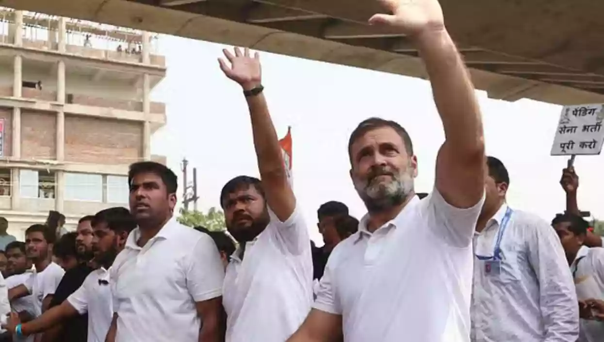 “Naukri do, Palayan roko”: Rahul, Kanhaiya lead youth-focused protest march in Bihar