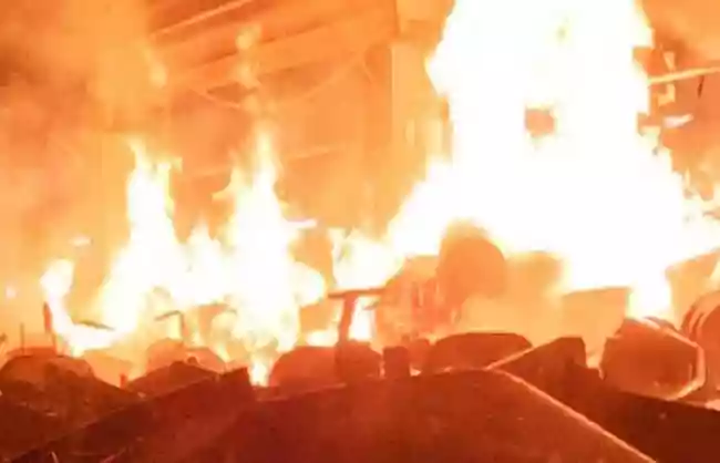 Massive fire guts 9 shops in Bangaon, firecracker store escalates blaze