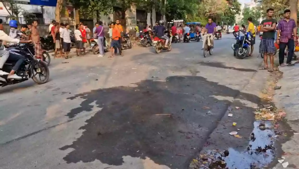  Biker critically injured after collision with car door, run over by another vehicle