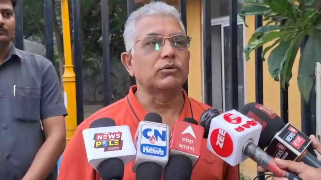 Dilip Ghosh hits out at CPI(M) strike, slams CM Mamata on SSC scam, industry failures, confirms Murshidabad visit