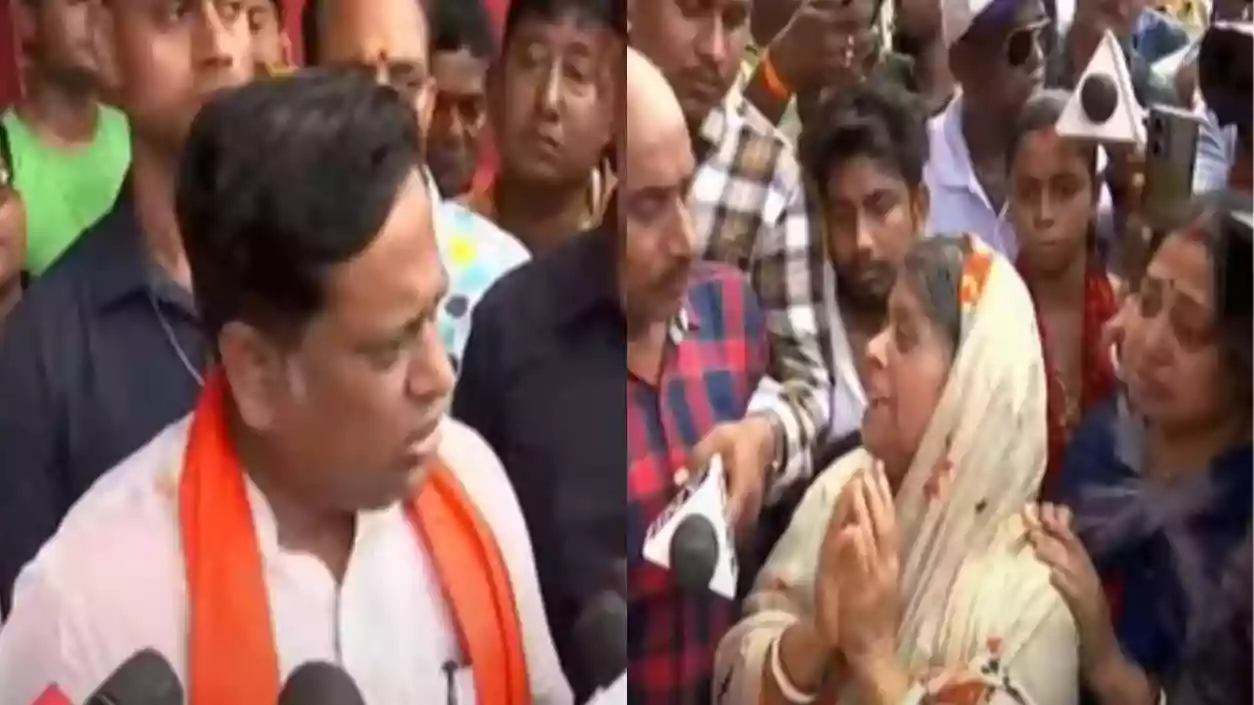 Sukanta Majumdar visits displaced in Murshidabad, demands permanent BSF camp and State Govt action
