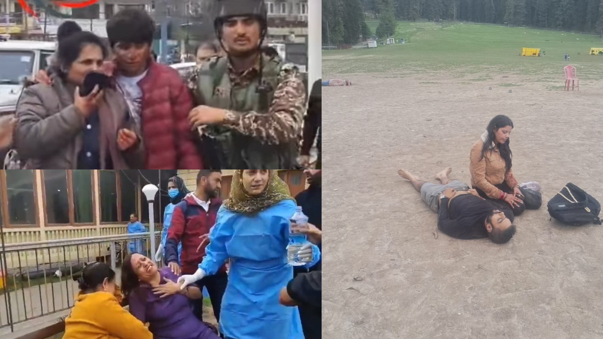 Terrorists open fire at tourists in Pahalgam, 1 killed, multiple injured