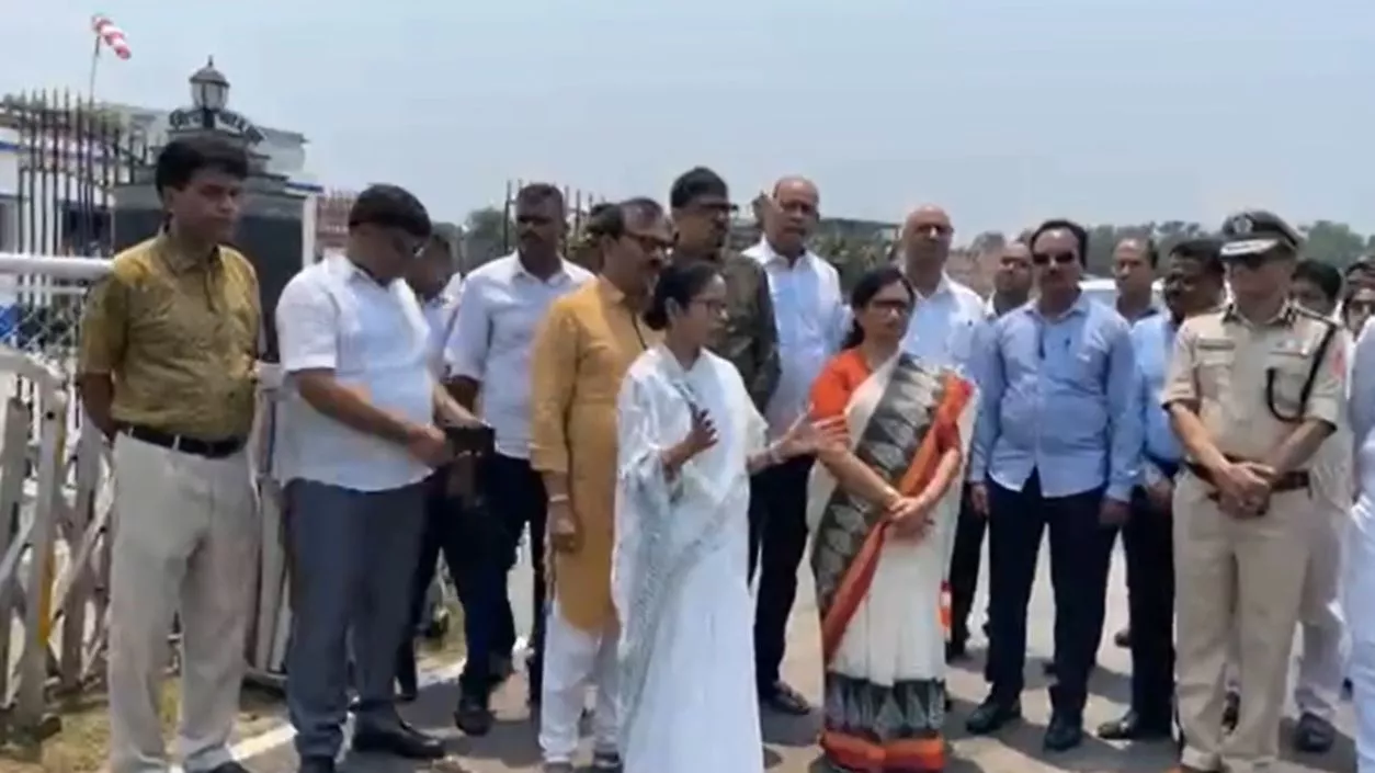 CM Mamata inspects Jagannath temple inauguration preparations ahead of grand opening