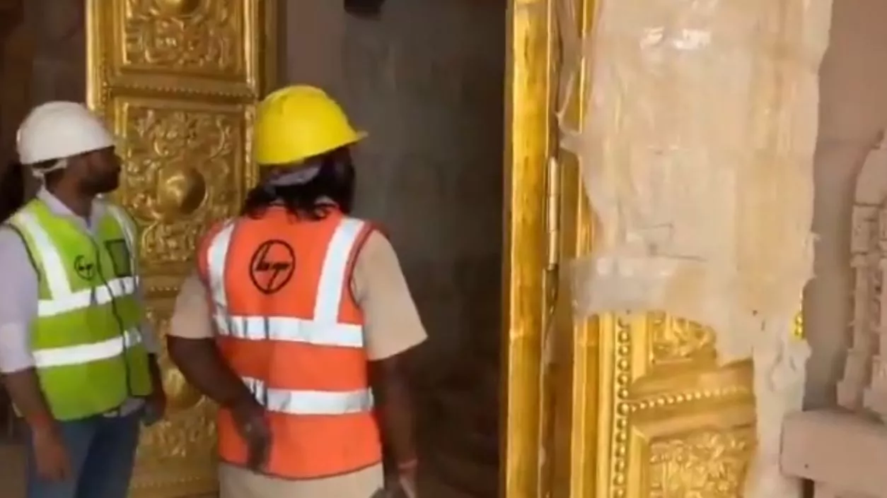 Ram Mandir’s 6 doors to have 18kg gold each; Ram Darbar, kalash, throne also to be gold-plated