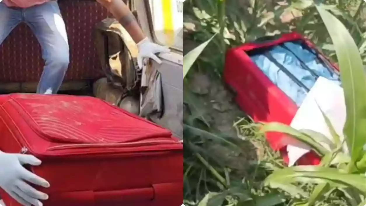 Body of a man found in red trolley bag in Islampur; Strangulation suspected