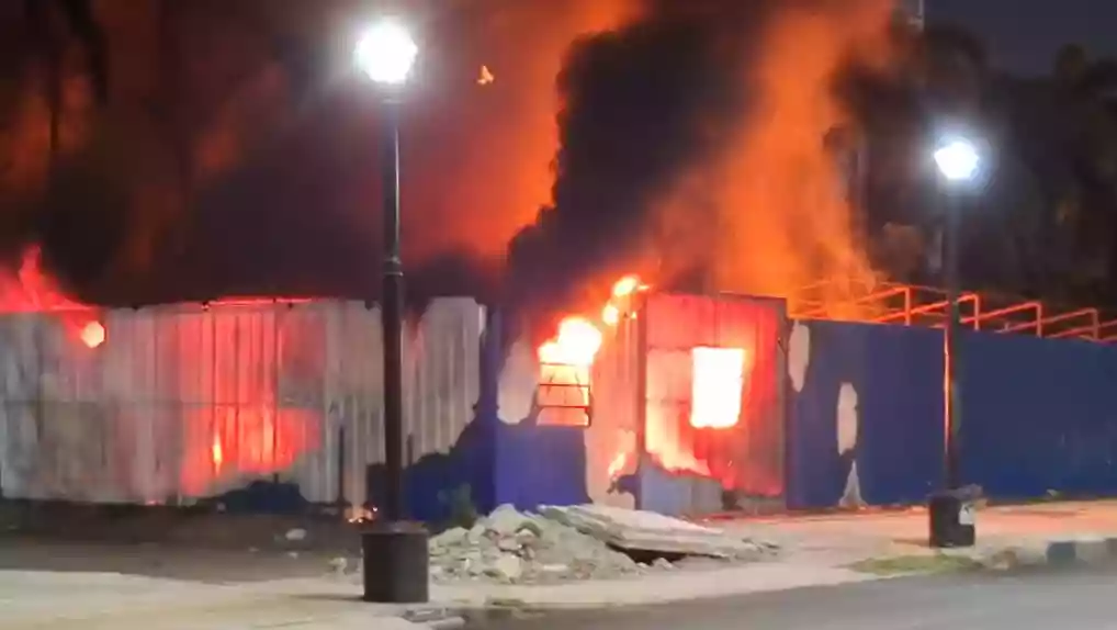 Fire erupts near New Town Central Mall at an e-scooter charging point