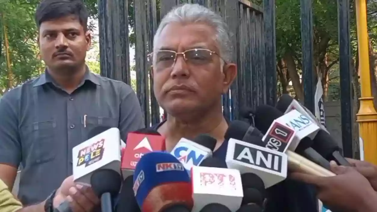 Dilip Ghosh missing from BJP event list? Slams Mamata over Kolkata fires and political showmanship