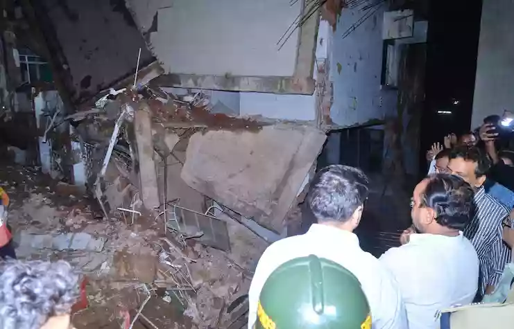 3 dead & several injured after building collapses in Jamshedpur hospital complex