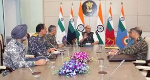 सेनाओं ने सरकार को दिलाया भरोसा- सभी नापाक मंसूबों का बलपूर्वक जवाब दिया जाएगा