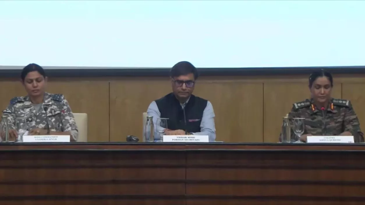 India conducted air strike on 4 Pak air bases and 2 military installations: MEA