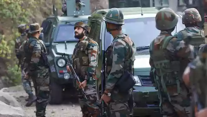 Armed forces nab two terrorist helpers in Sophian, arms recovered