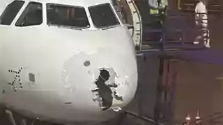 Storm damages IndiGo flight mid-air, passengers face near-death experience