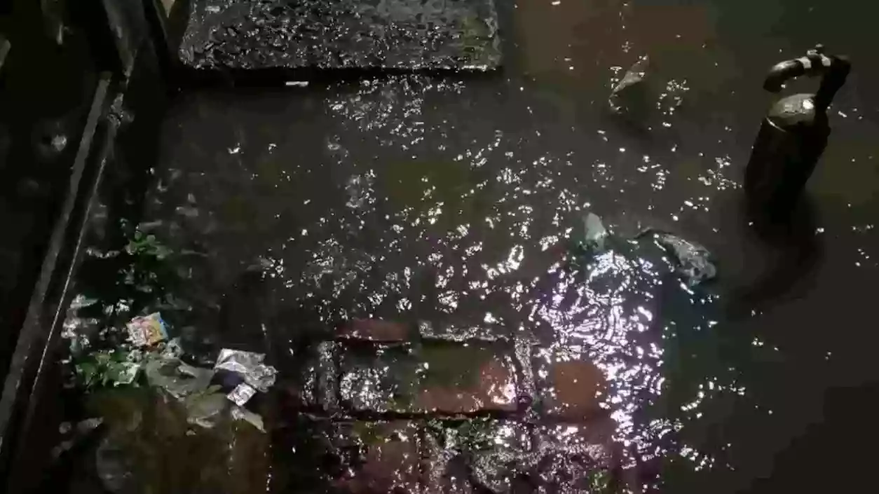 Rain triggers waterlogging in Behala’s Sarsuna; Drains overflow after short spell