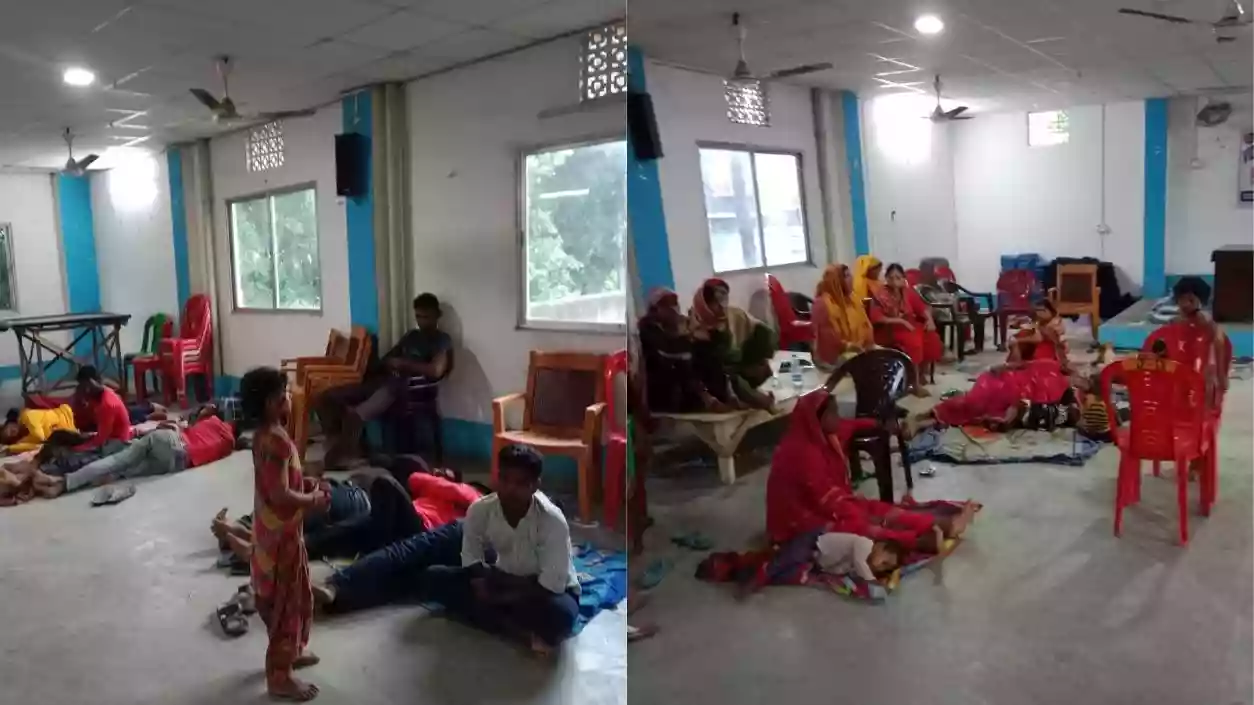 28 Bangladeshi nationals, including women and children, arrested near Dinhata for illegal border crossing