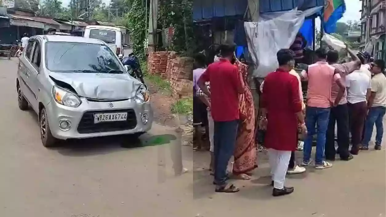Speeding car rams into crowded meat shop in Barasat, 5 critically injured 