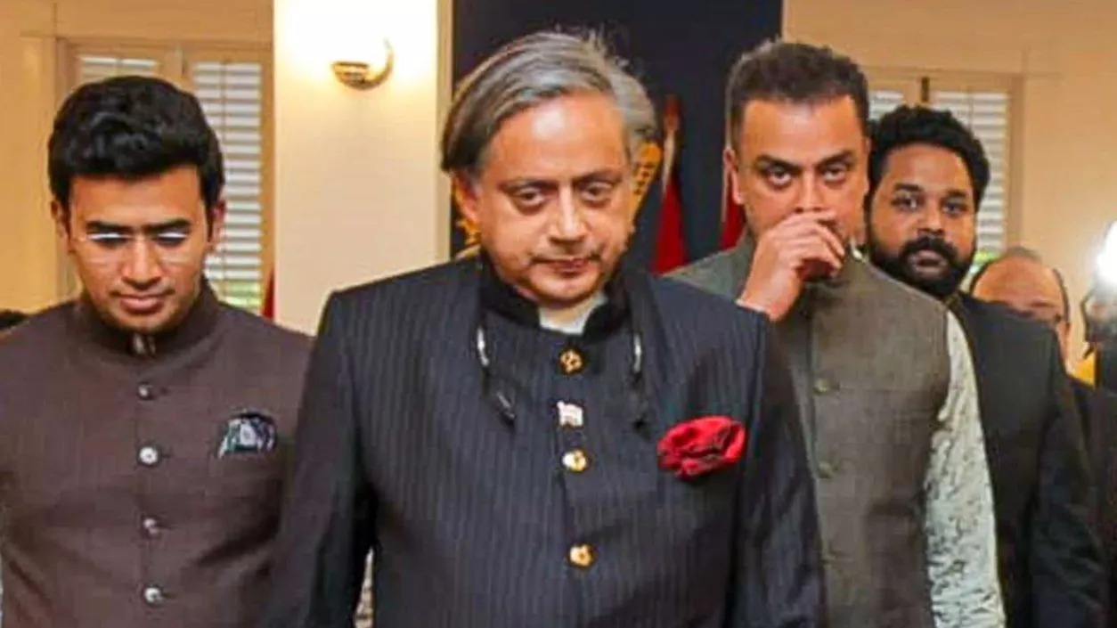 Shashi Tharoor shrugs off Congress criticism while leading India’s anti-terror delegation