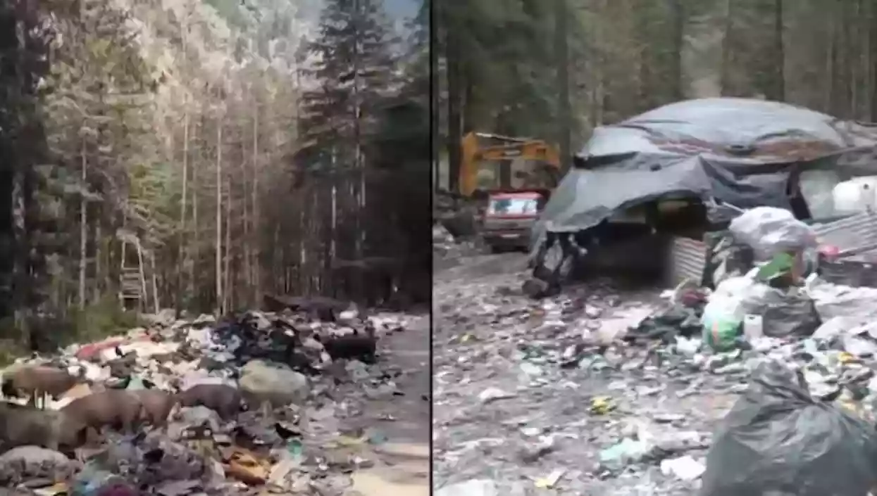 Kasol authorities bury untreated garbage inside sanctuary after months of dumping exposed