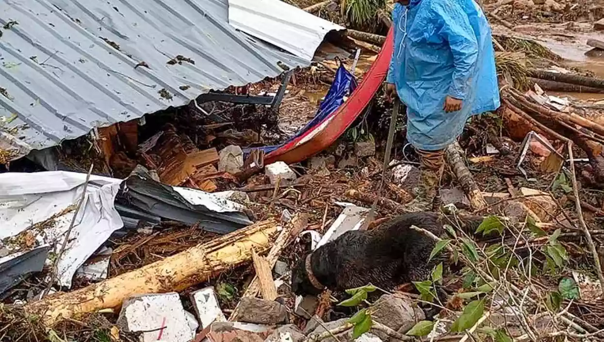 76 army personnel and 140 tourists airlifted from landslide-hit Chaten in North Sikkim