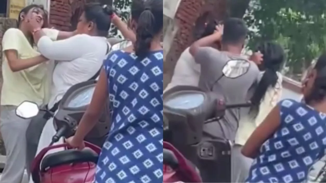 Panihati councilor caught in public hair-pulling brawl with young woman