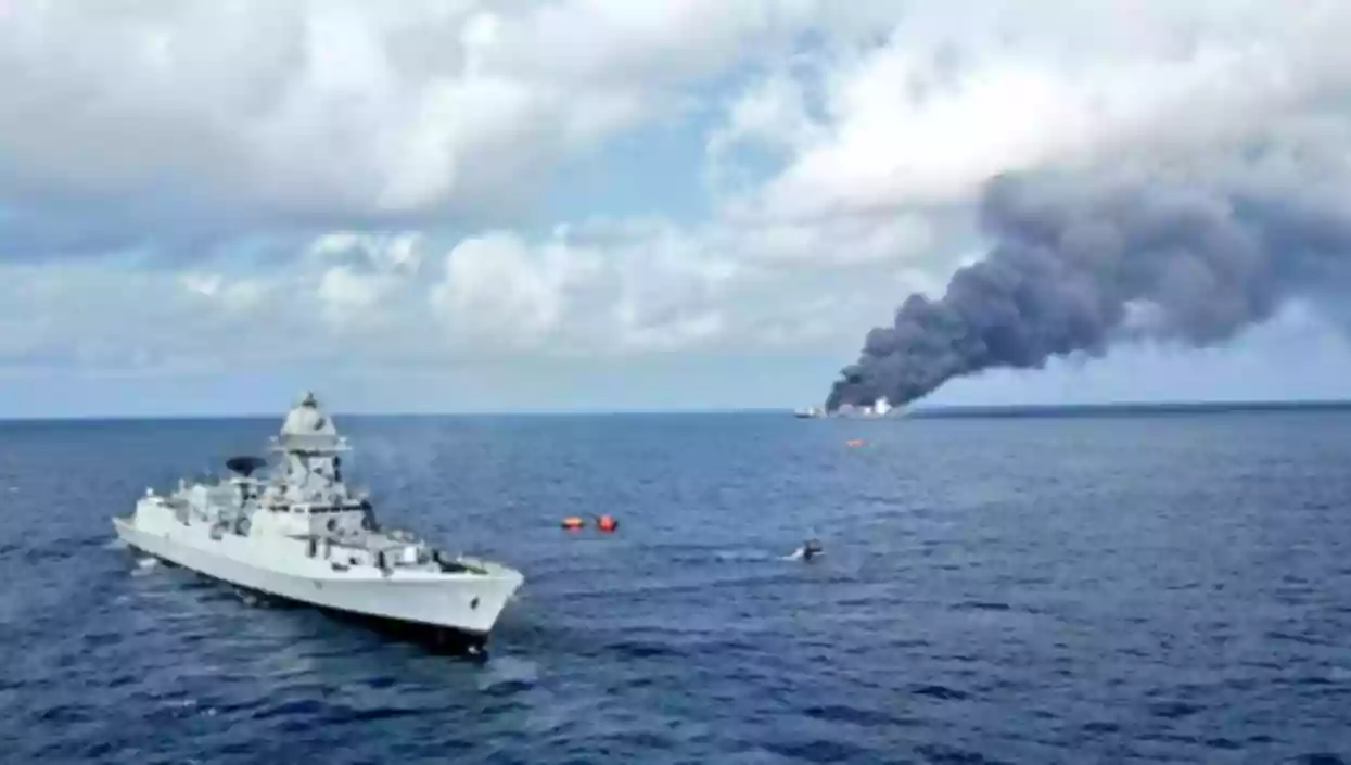 Taiwan lauds Indian Navy and coast guard for swift rescue of Wan Hai 503 crew