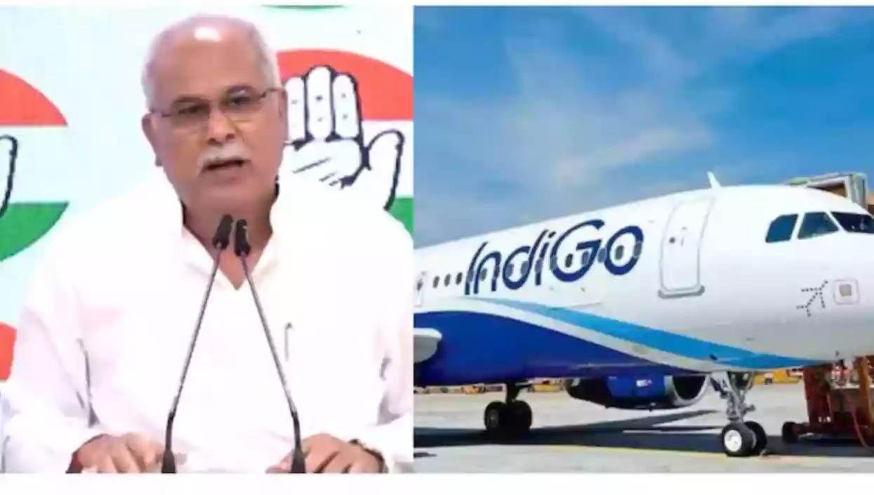 Bhupesh Baghel among passengers stuck after IndiGo flight door fails to open at Raipur airport