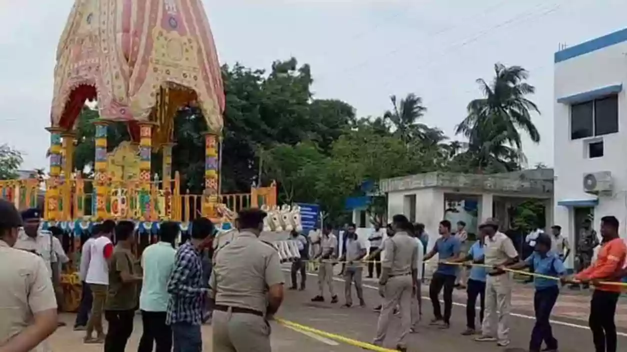 Digha gears up for first Rath Yatra from new Jagannath Temple with tight security; CM likely to attend