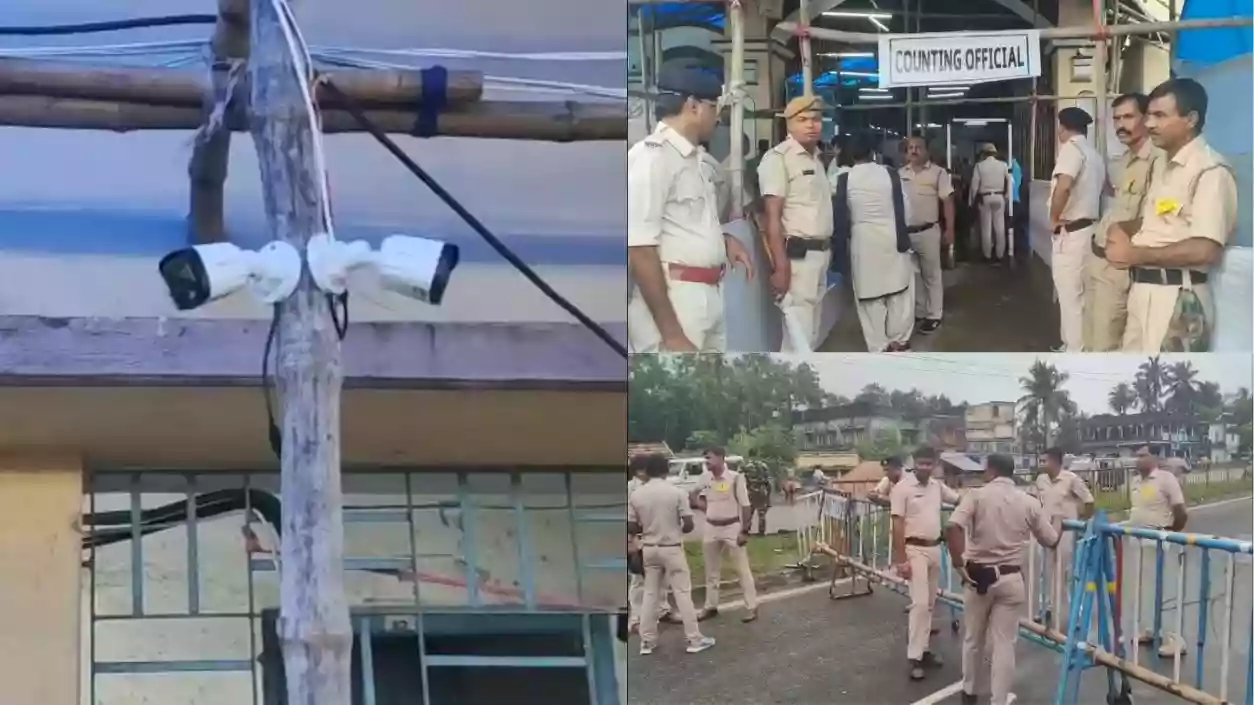 Tight security at Nadia as Kaliganj by-poll vote counting underway