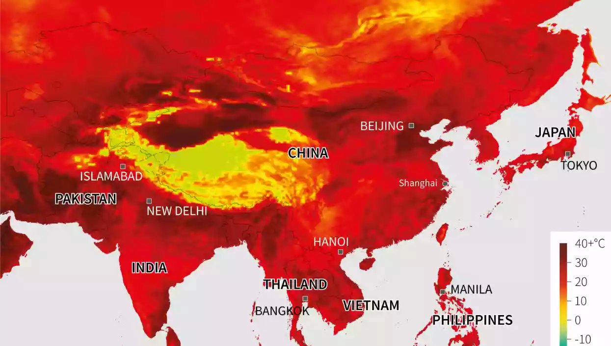 Asia heating almost twice global average, incurring heavy economic toll: WMO