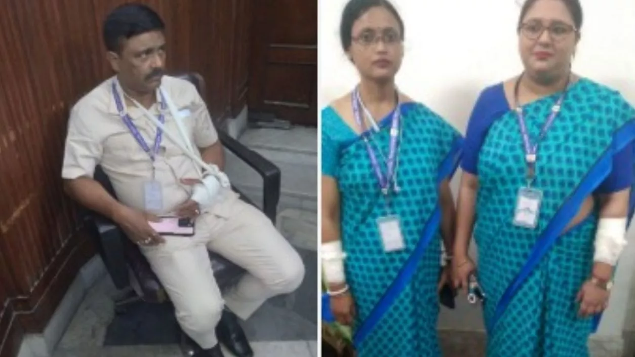 Someone’s arm broken, another bleeding during scuffle in Bengal Assembly