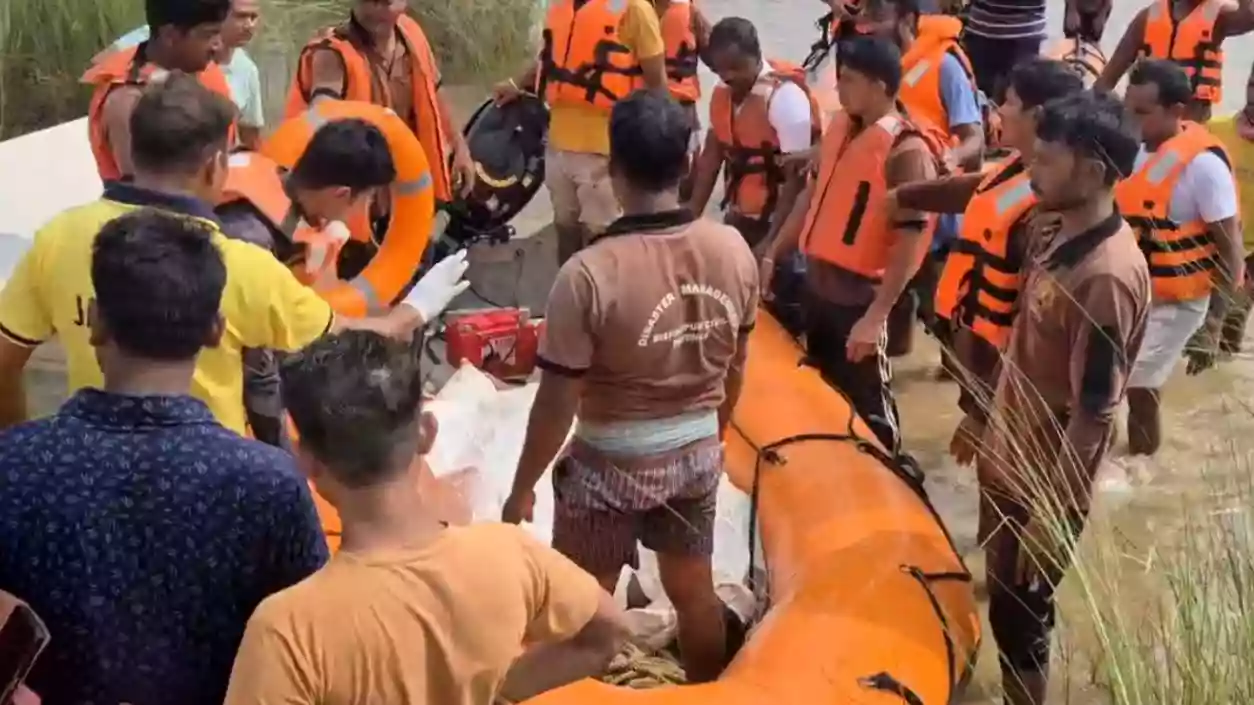 Bodies of 2 schoolboys found, 1 missing after skipping class to swim in Dwarkeswar River