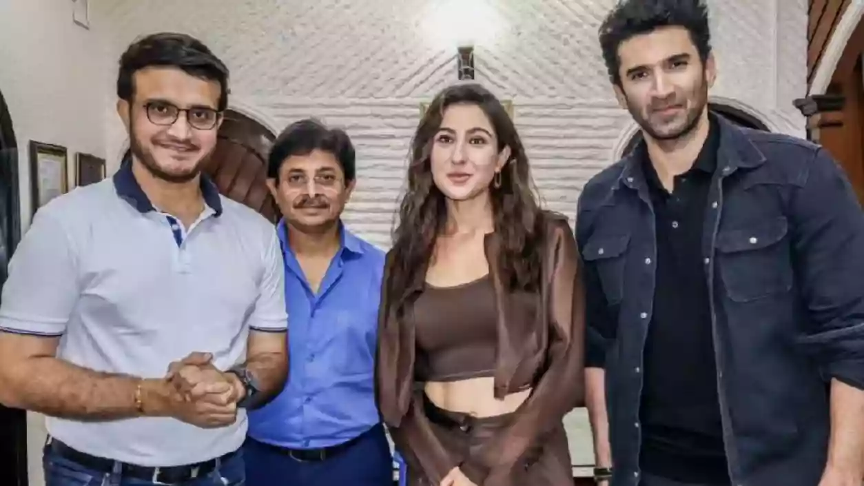 Sara Ali Khan and Aditya Roy Kapur visit Sourav Ganguly’s home, Eden Gardens during Kolkata promo tour for 'Metro… In Dino'