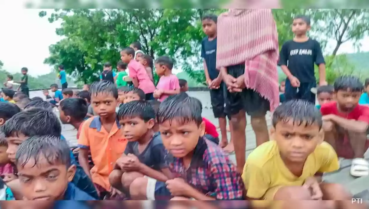 Over 160 students rescued from flooded Jharkhand residential school after heavy rainfall