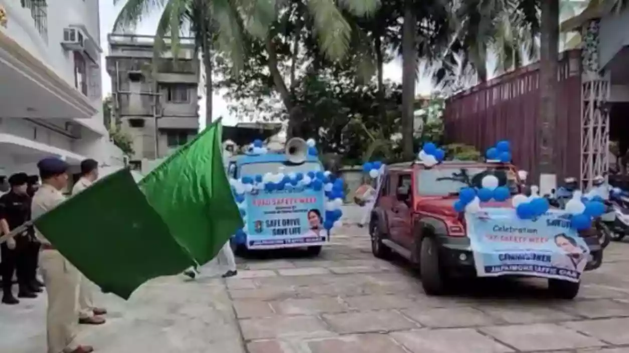Kolkata Police launches ‘Path Safety Week’ as road accidents dip in first half of 2025