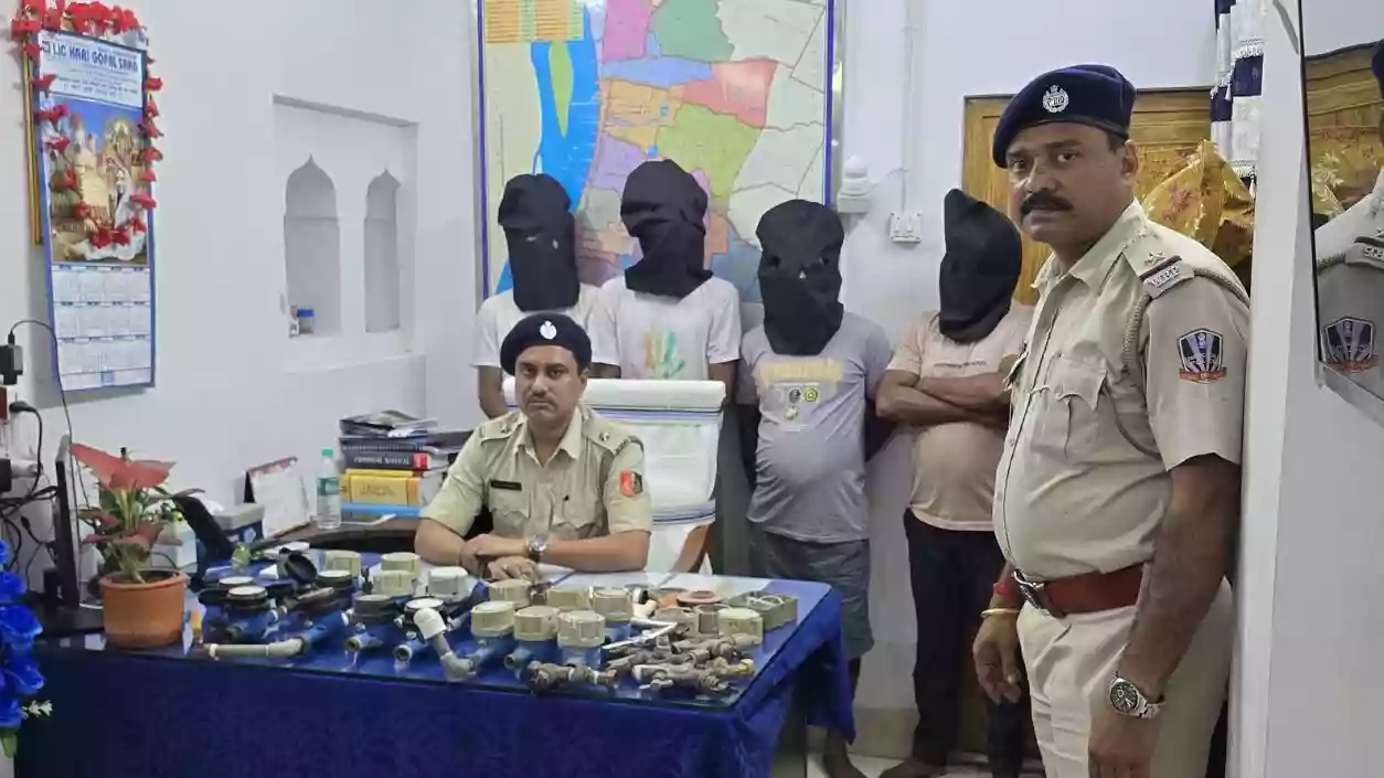 Brass tap theft gang busted in North 24 Pgs; 7 arrested with stolen items recovered
