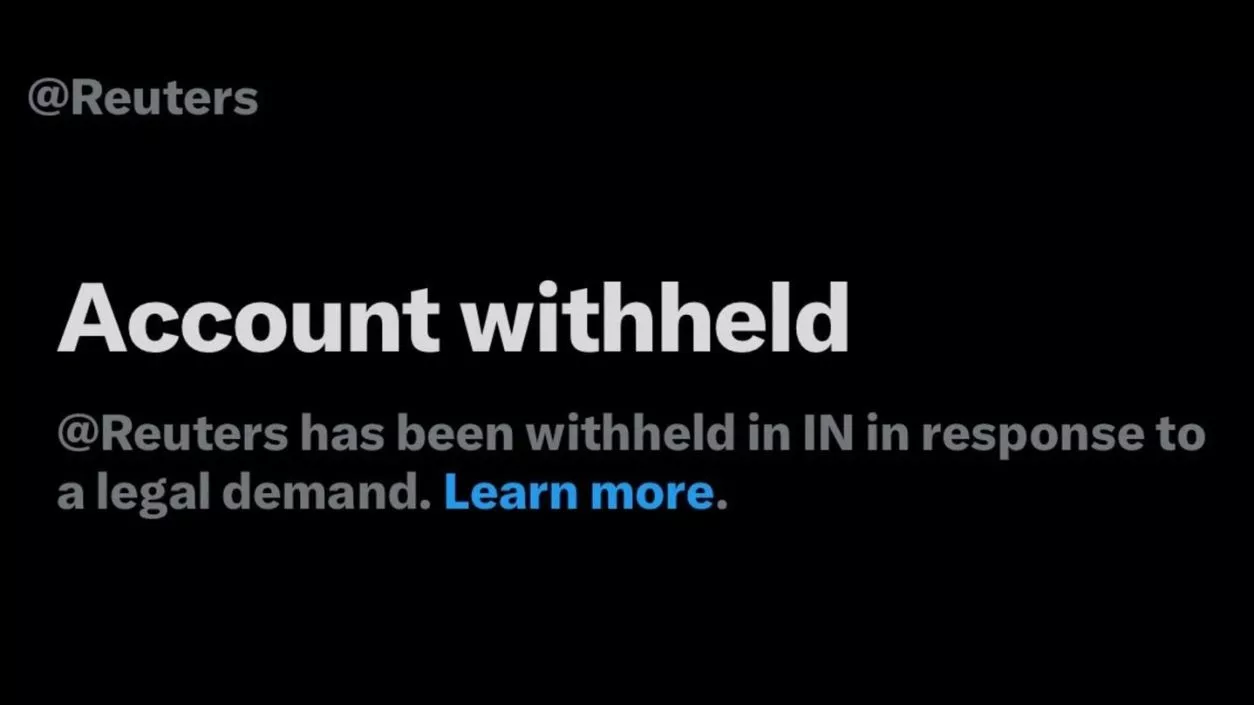 Centre clarifies no order to withhold Reuters’ X handle, calls platform ban a 'mistake'