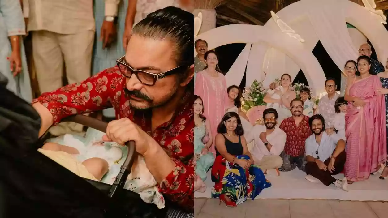 Aamir Khan names Vishnu Vishal-Jwala Gutta’s daughter ‘Mira’ in Hyderabad; Family pics go viral