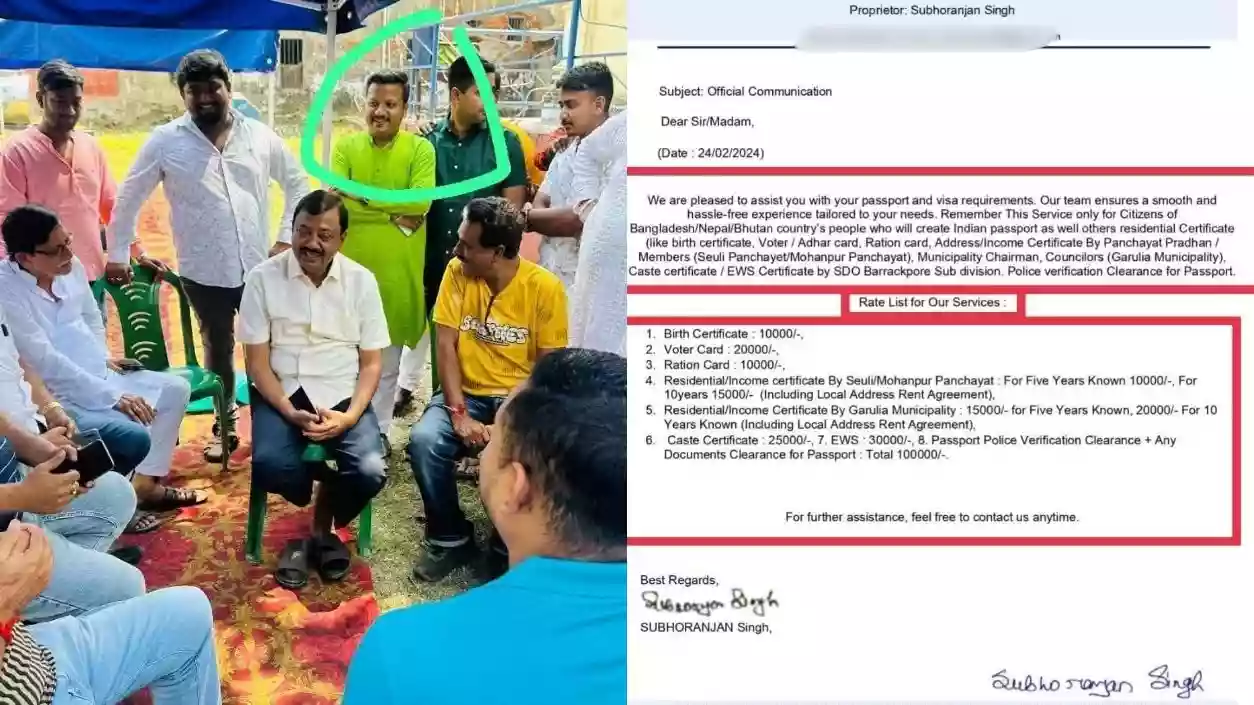 TMCP leader faces passport verification fraud allegations, BJP’s Arjun Singh raises questions