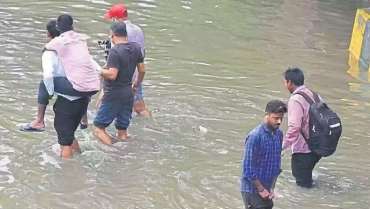 8 dead in Gurugram as two-hour downpour exposes city's fragile civic planning