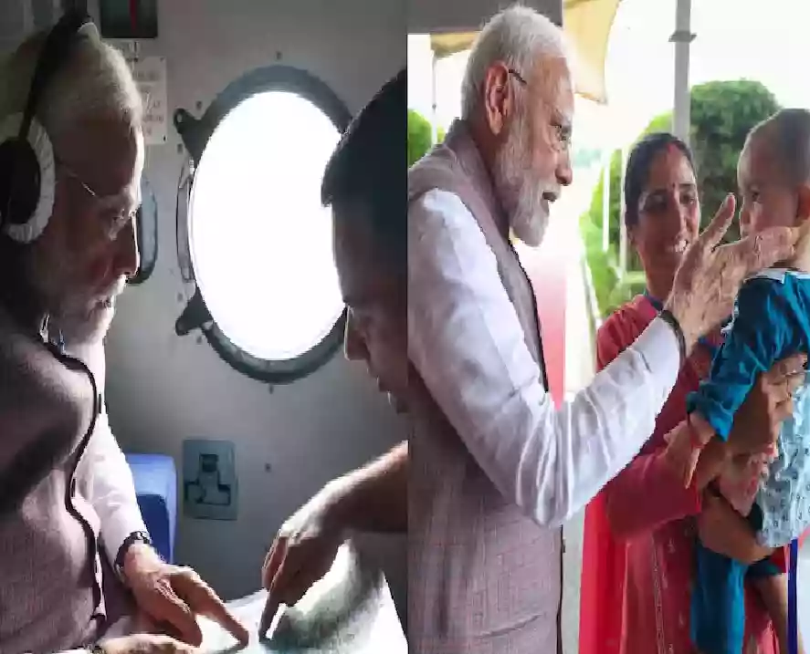 PM Modi announces 1500 Crore aid for flood-hit Himachal, meet vicitms
