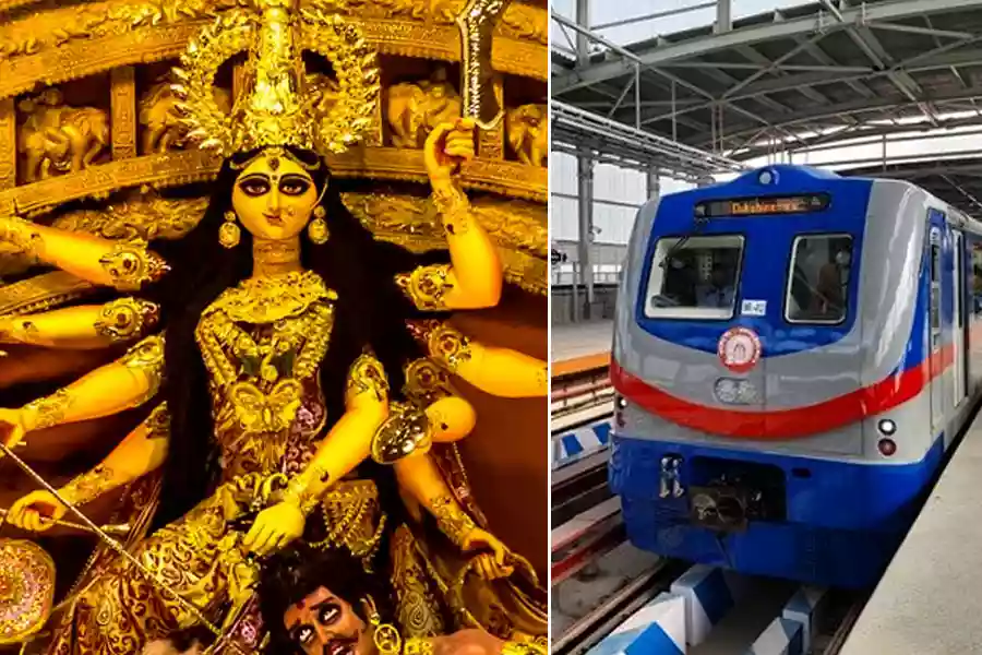 Kolkata Metro boosts services with overnight operations for seamless Durga Puja travel, but halts Orange line functions