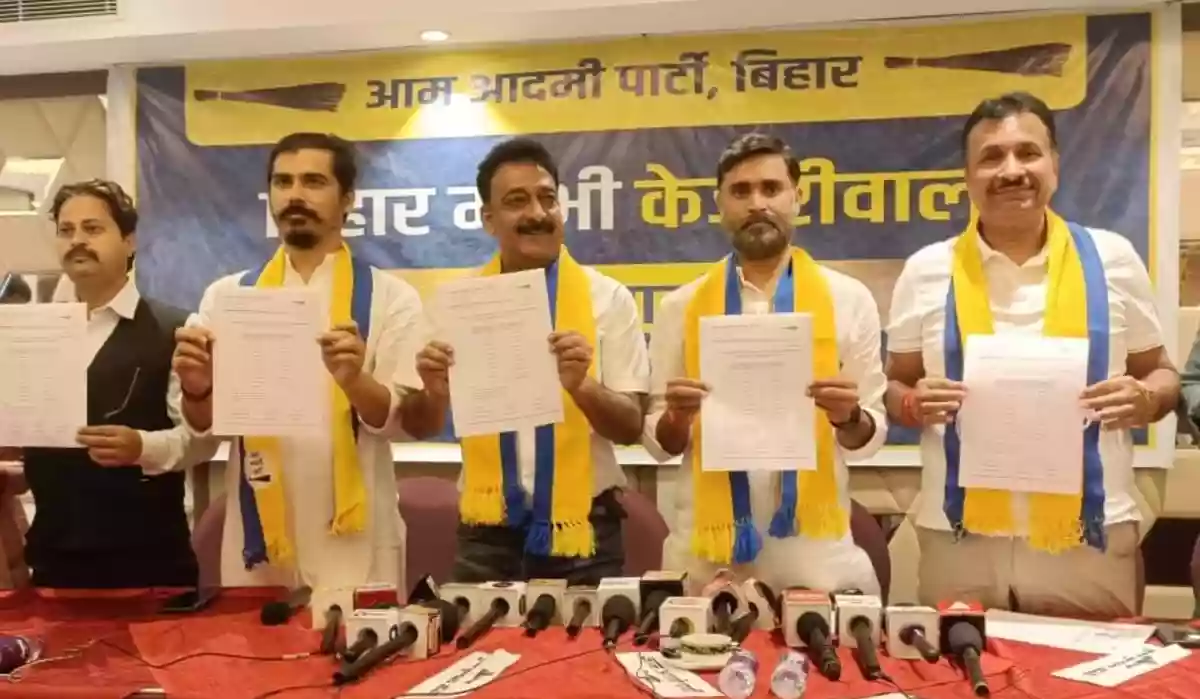 AAP releases first list of 11 candidates for Bihar polls; Will contest on all seats solo