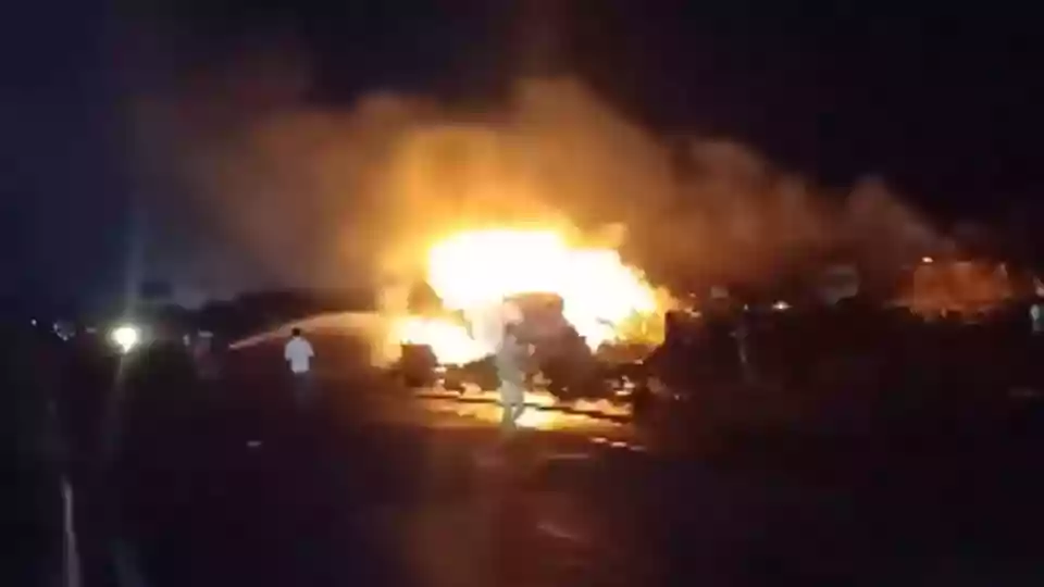 Back-to-back blasts on NH48 after LPG truck collides with tanker, 3 injured