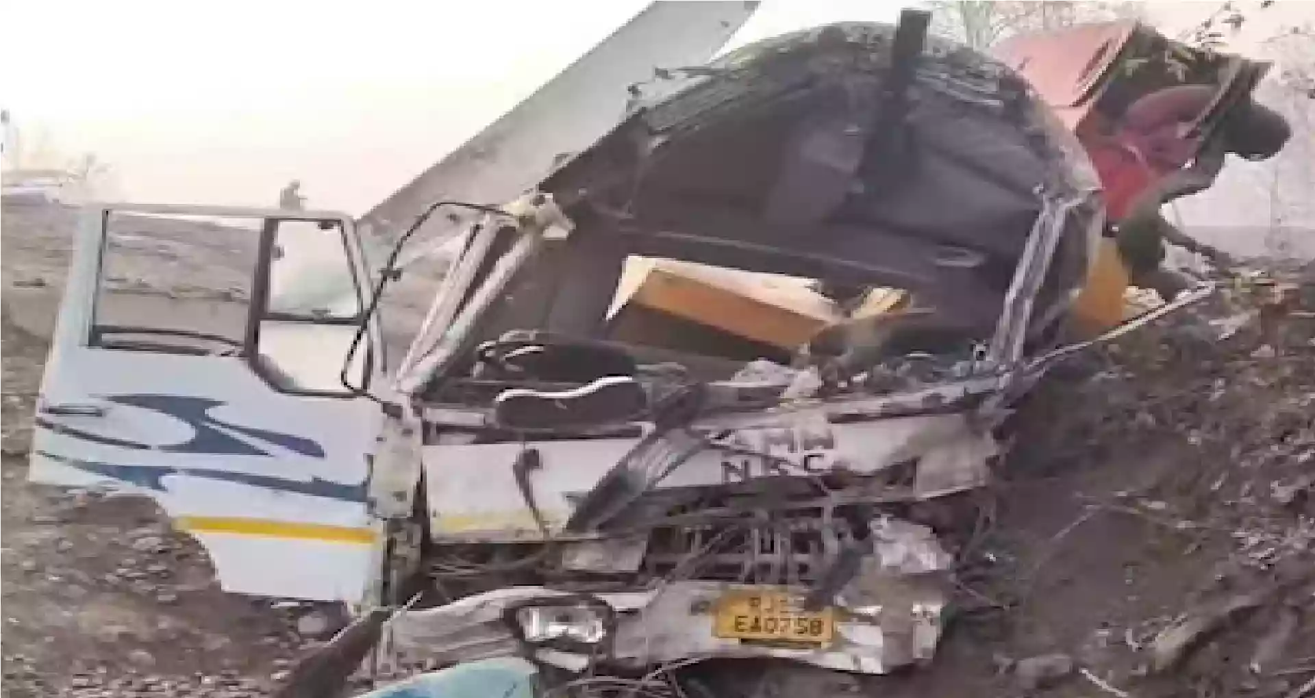 Tata Sumo collides with dumper truck kills four in JK's Budgam