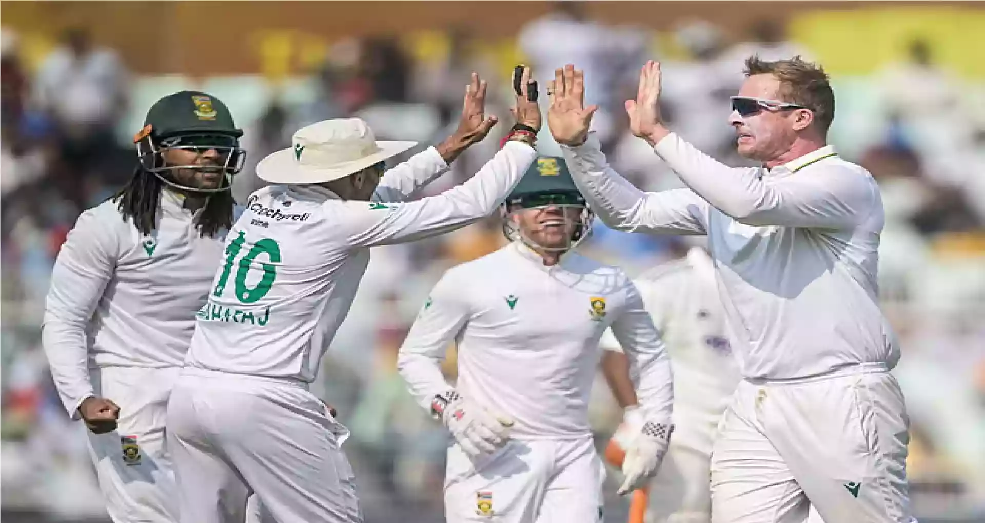 South Africa beats India by 30 runs in Kolkata test