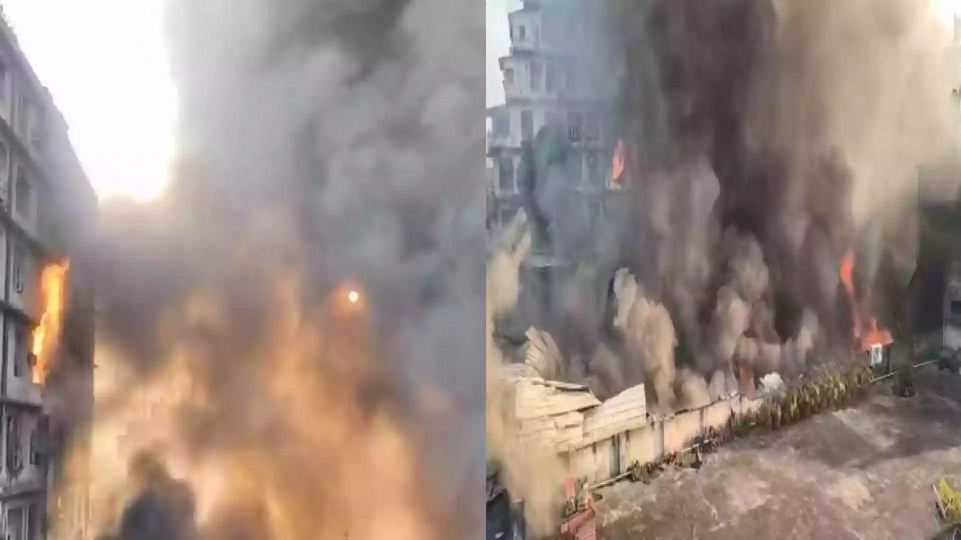 Kolkata's Ezra street fire still not under control after a day