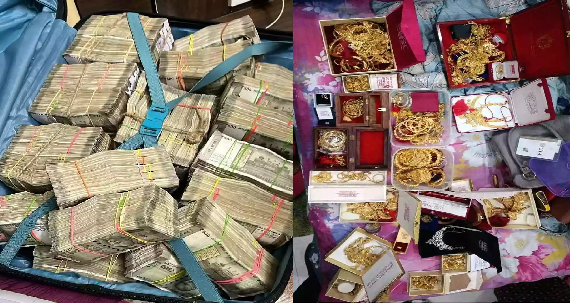 Huge cash & jewellery recovers from coal mafia Narayan Kharka's Saltlake house during ED raid