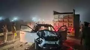 Car hits dumper in UP's Bijnor killing 4 people including an Islamic scholar