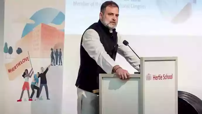 Rahul slams BJP in Germany, claims 'wholesale capture' of institutions