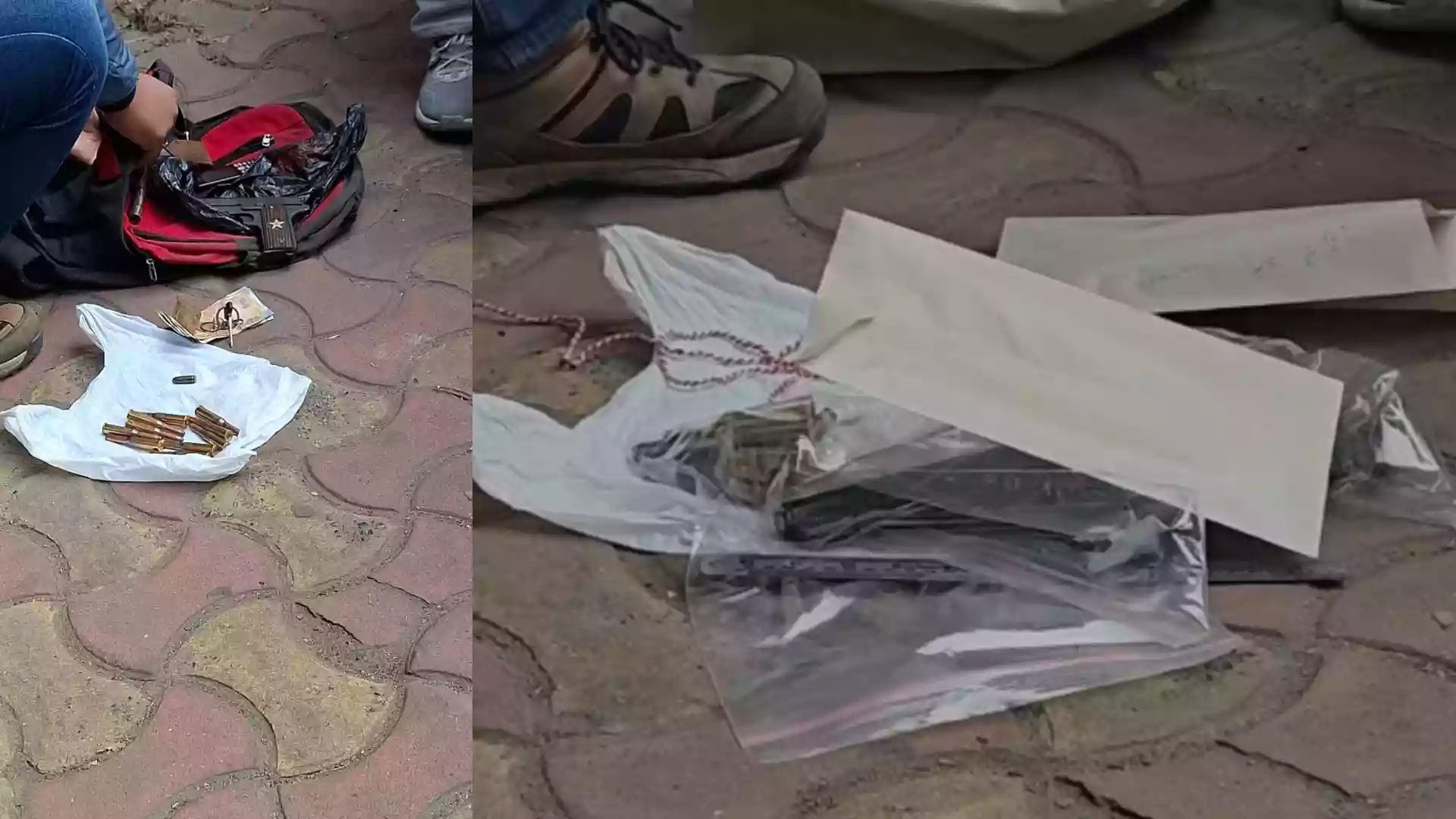 Police STF arrests two smugglers with illegal firearms, 20 live bullets from Babughat