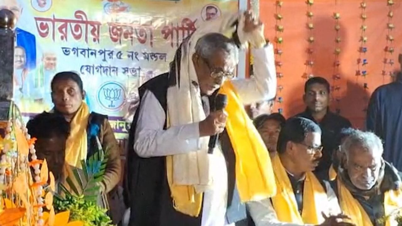 Siris Adhikari says 'sorry for involvement with TMC' from BJP event